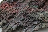 Vibrant, Iridescent Hematite After Goethite Formation - Georgia #209843-3